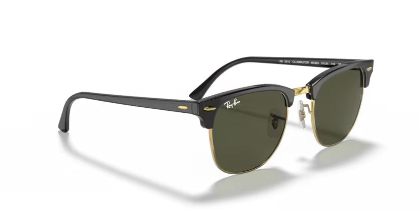0RB3016 - Clubmaster W0365 - Nero su oro