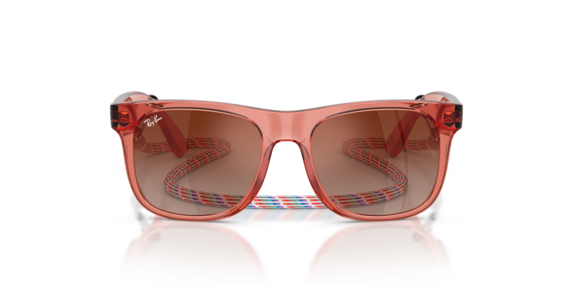 RJ9069S - Junior justin 7225S0 - Rosso trasparente