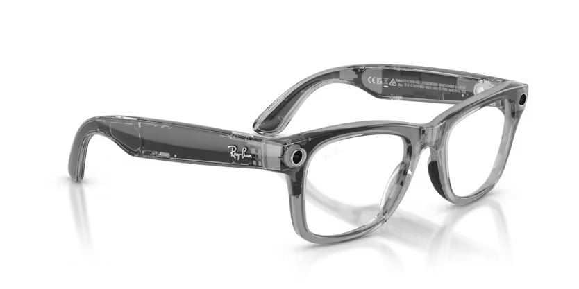 Ray-Ban Meta RW4012 (GEN 2) - Wayfarer 6840MF - Grigio trasparente