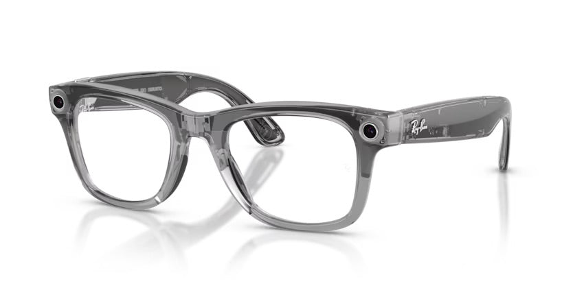 Ray-Ban Meta RW4012 (GEN 2) - Wayfarer 6840MF - Grigio trasparente