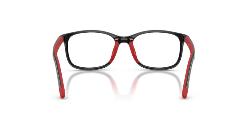 RY1644 3928 - Nero su rosso effetto gommato (Junior)