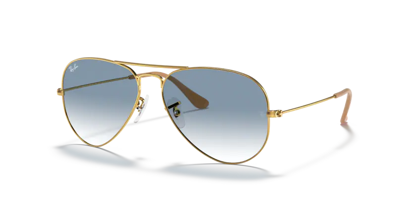 RB3025 - Aviator large metal 001/3F - Oro arista