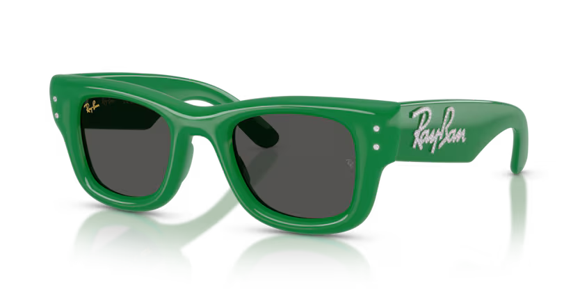 X ASAP ROCKY 0RB4940B - Wayfarer puffer 685987 - Verde & strass