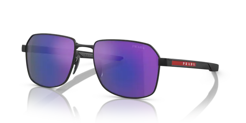 Prada 0PS 54WS DG010A - Nero effetto gommato
