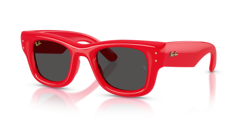 Ray-Ban X ASAP ROCKY 0RB4940 -Wayfarer puffer  683187 - Rosso