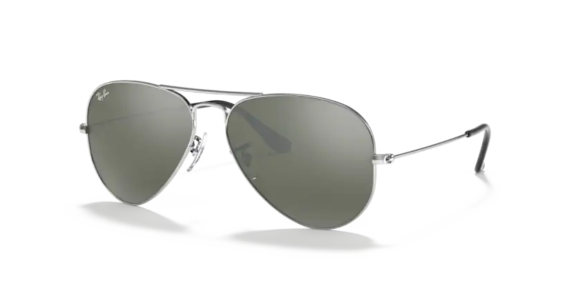 RB3025 - Aviator large metal W3275 - Argento