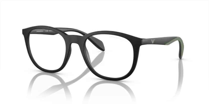 Emporio Armani EA4211 50011W - Nero opaco CLIP-ON