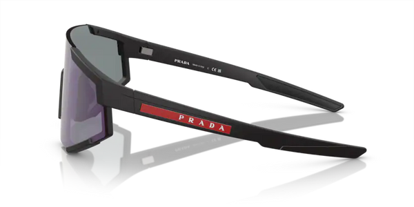 Prada PS 04WS DG070A - Nero effetto gommato - 5