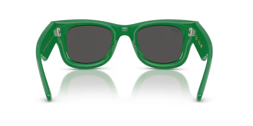 X ASAP ROCKY 0RB4940B - Wayfarer puffer 685987 - Verde & strass