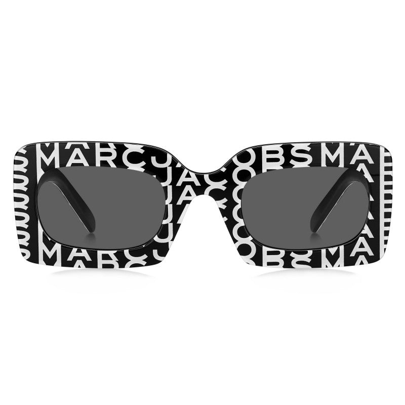 The Marc Jacobs Marc 488/S-03KIR PATTERN BLACK WHITE