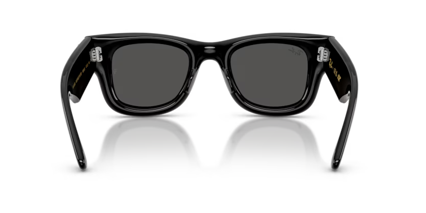 Ray-Ban X ASAP ROCKY 0RB4940B - Wayfarer puffer 686487 - Nero e strass