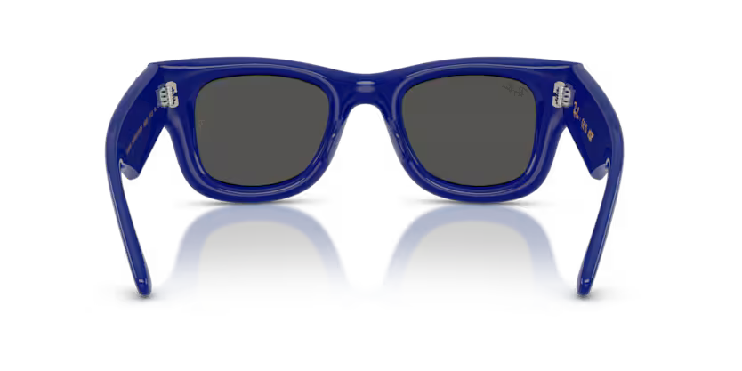 Ray-Ban X ASAP ROCKY 0RB4940B - Wayfarer puffer 686087 - Blu e strass