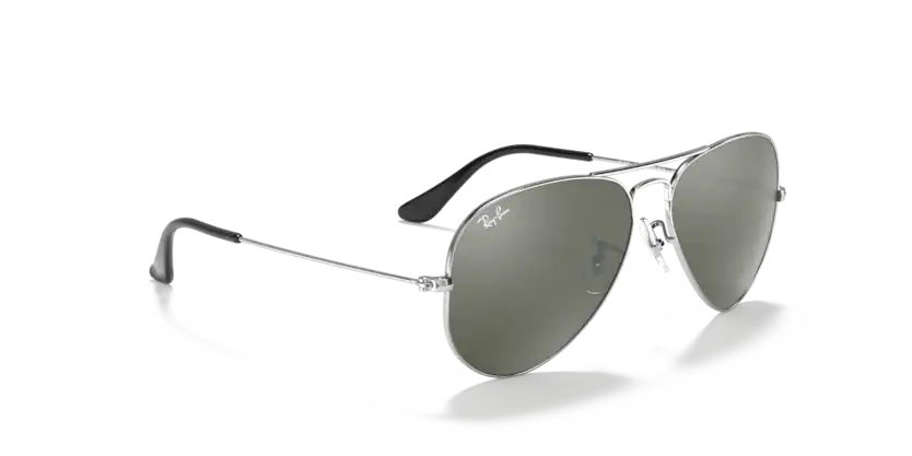 RB3025 - Aviator large metal W3275 - Argento