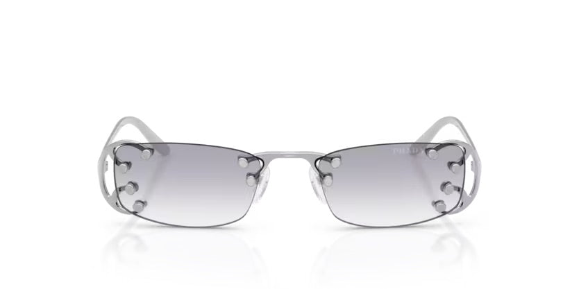 Prada PR C57S 28H40V - Argento nouveau