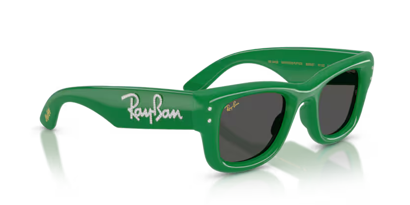 Ray-Ban X ASAP ROCKY 0RB4940B - Wayfarer puffer 685987 - Verde & strass