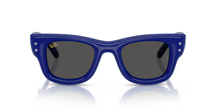 Ray-Ban X ASAP ROCKY 0RB4940B - Wayfarer puffer 686087 - Blu e strass
