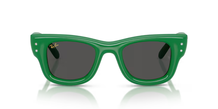 Ray-Ban X ASAP ROCKY 0RB4940B - Wayfarer puffer 685987 - Verde & strass