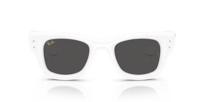 Ray-Ban X ASAP ROCKY 0RB4940B - Wayfarer puffer 686387 - Bianco e strass