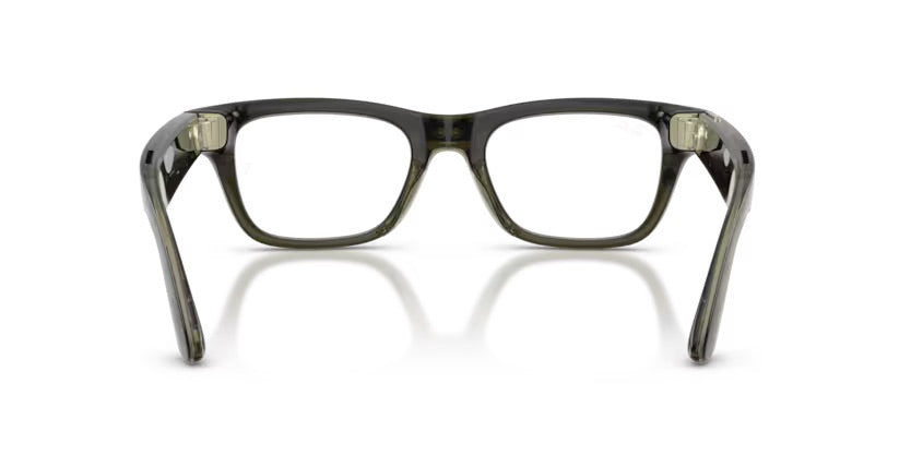 Rayban META (GEN2) 8530 - Verde oliva scuro trasparente