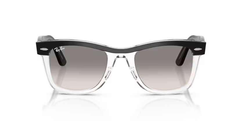 RayBan RB2240 - Wayfarer 129432 - Nero su trasparente