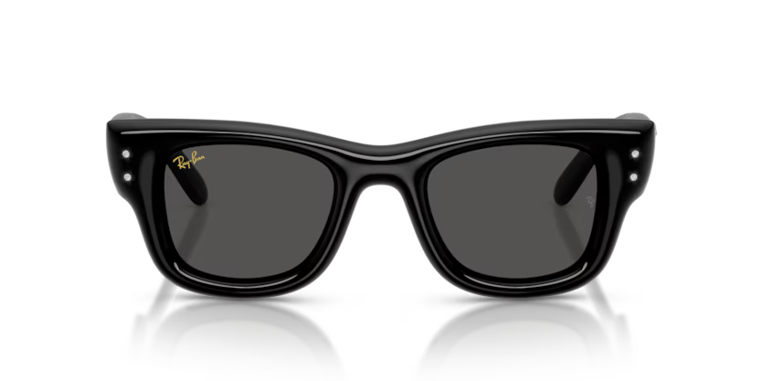 Ray-Ban X ASAP ROCKY 0RB4940B - Wayfarer puffer 686487 - Nero e strass