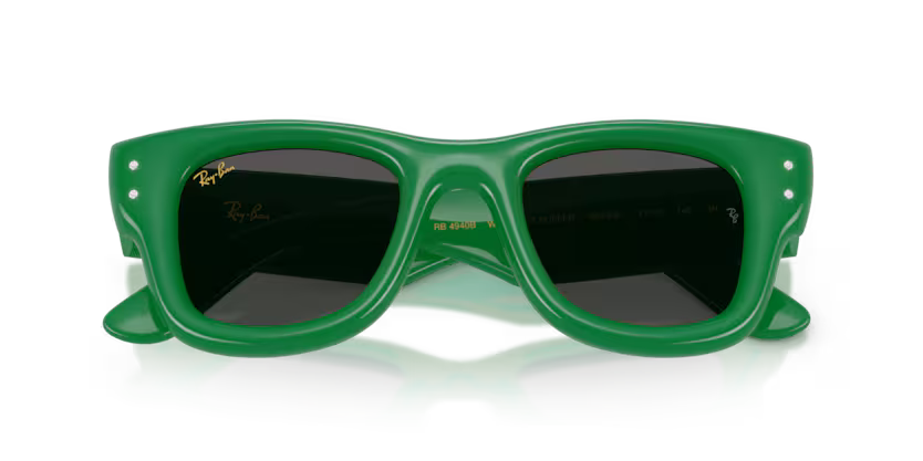 X ASAP ROCKY 0RB4940B - Wayfarer puffer 685987 - Verde & strass