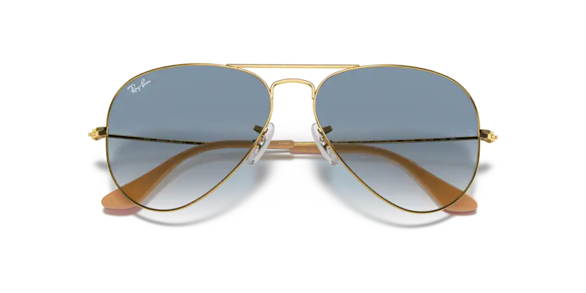 RB3025 - Aviator large metal 001/3F - Oro arista