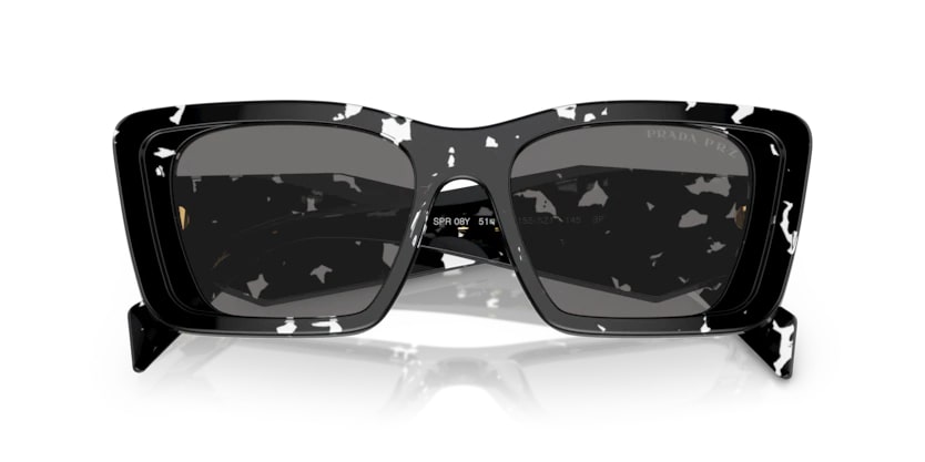 Prada Pr 08Y 15S5Z1 - Black crystal tortoise