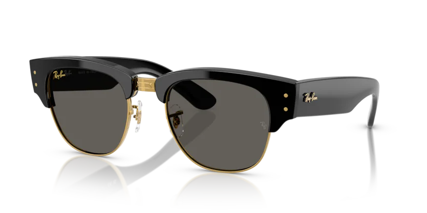 Ray-Ban X ASAP ROCKY RB0316S - Mega clubmaster 6826J5 - Nero su oro