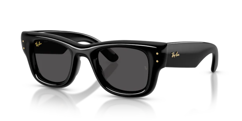 X ASAP ROCKY 0RB4940 - Wayfarer puffer 601/87 - Nero