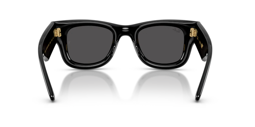 X ASAP ROCKY 0RB4940 - Wayfarer puffer 601/87 - Nero