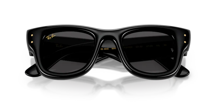 X ASAP ROCKY 0RB4940 - Wayfarer puffer 601/87 - Nero