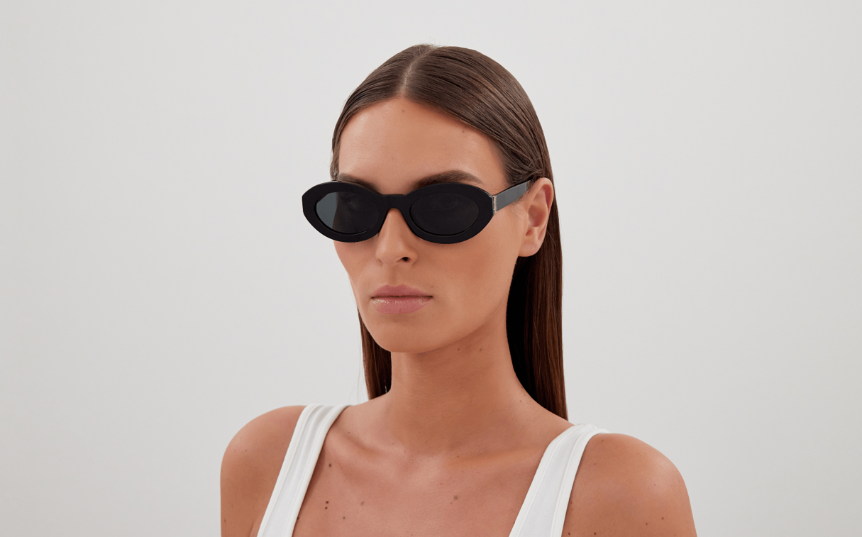 Saint Laurent SL M136-001 Black – Otticain Casandrino