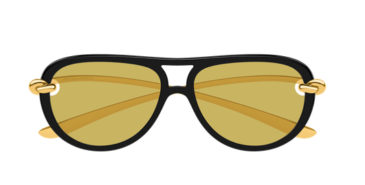 Bottega Veneta BV1418S-001 Yellow