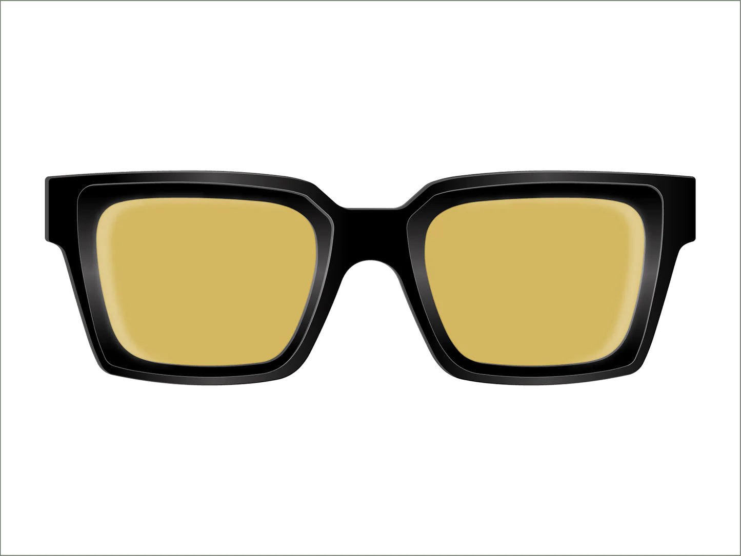 Off-White occhiali da sole CLIP ON Yellow
