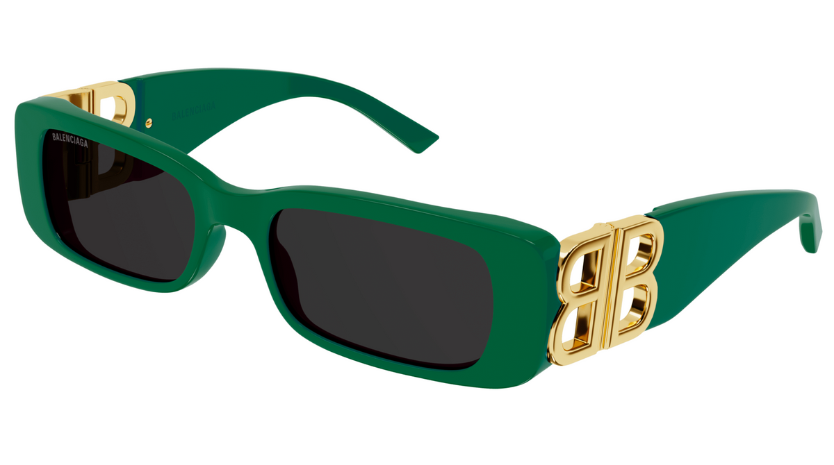 BALENCIAGA BB0096S 006 GREEN